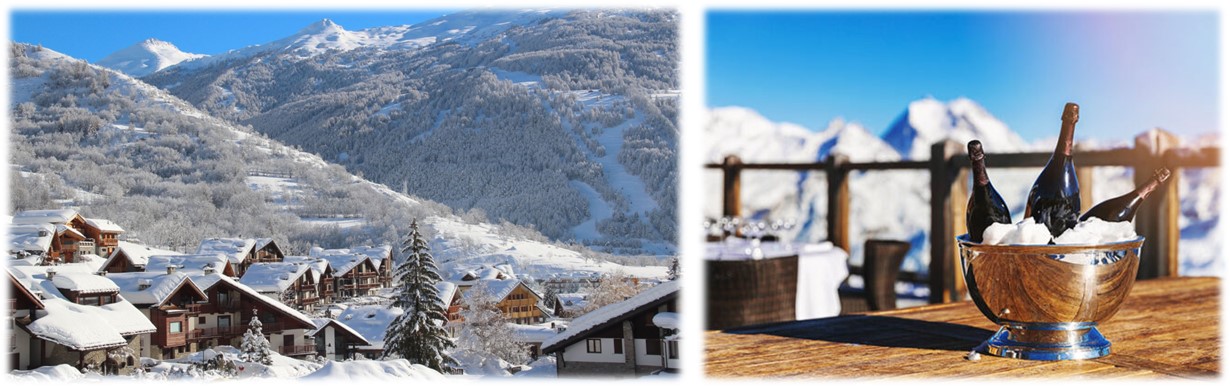 CAPODANNO SULLA NEVE  BARDONECCHIA - VILLAGGIO OLIMPICO - 29 Dicembre 2022  4 Gennaio 2023  € 770 per sciatori - € 670 non sciatori